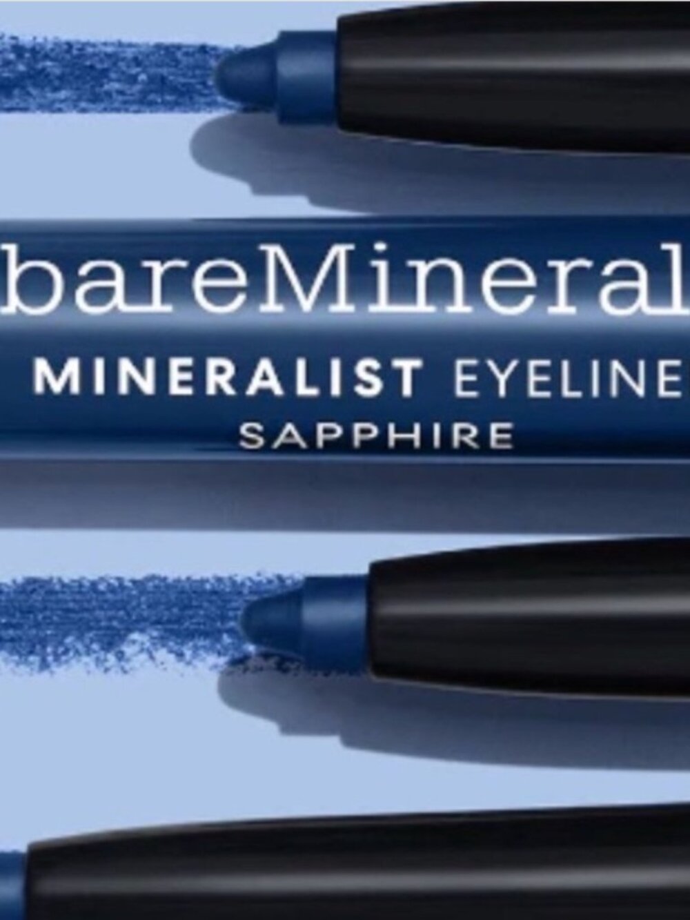 bareMinerals Mineralist Lasting Waterproof Eyeliner* ~ SAPPHIRE BLUE NIB .35g